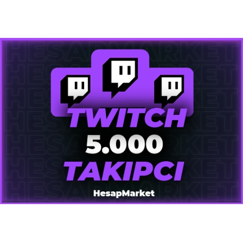  ⭐ TWİTCH ⭐ 5000 TAKİPÇİ